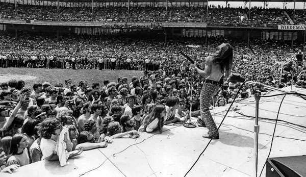 Grand Funk Railroad and their audience