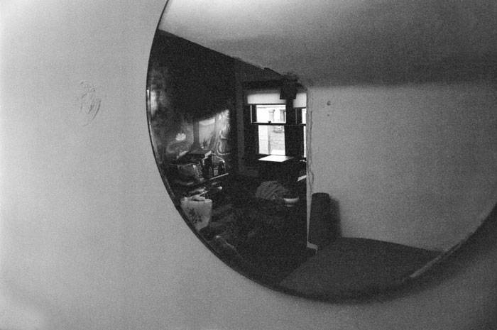 19th Avenue interior, antique mirror