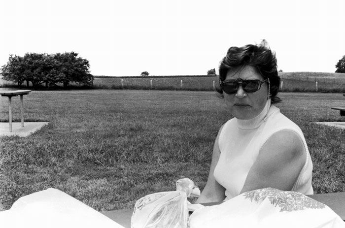 Aunt Helen at the same rest stop