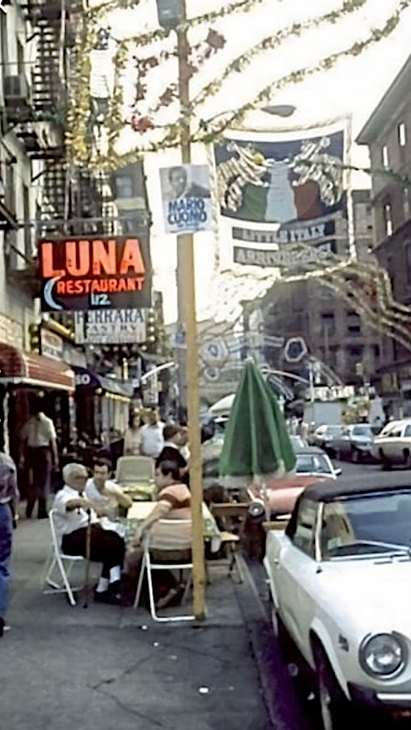 Luna Restaurant, Little Italy