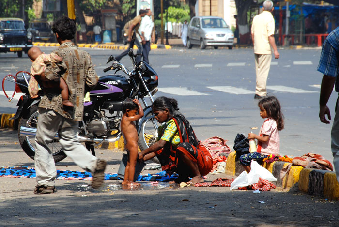 Street bath