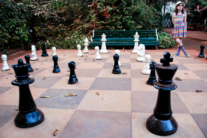 Outdoor chess