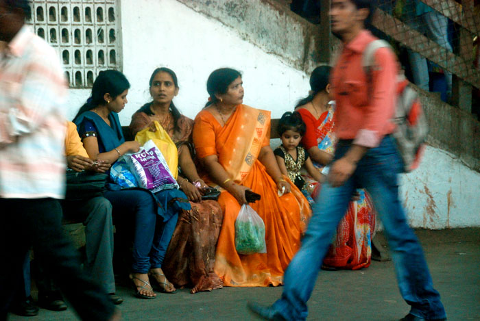 On the train back to Delhi