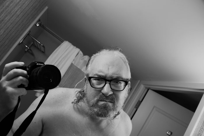 Fishkill Self-portrait during power outage exile