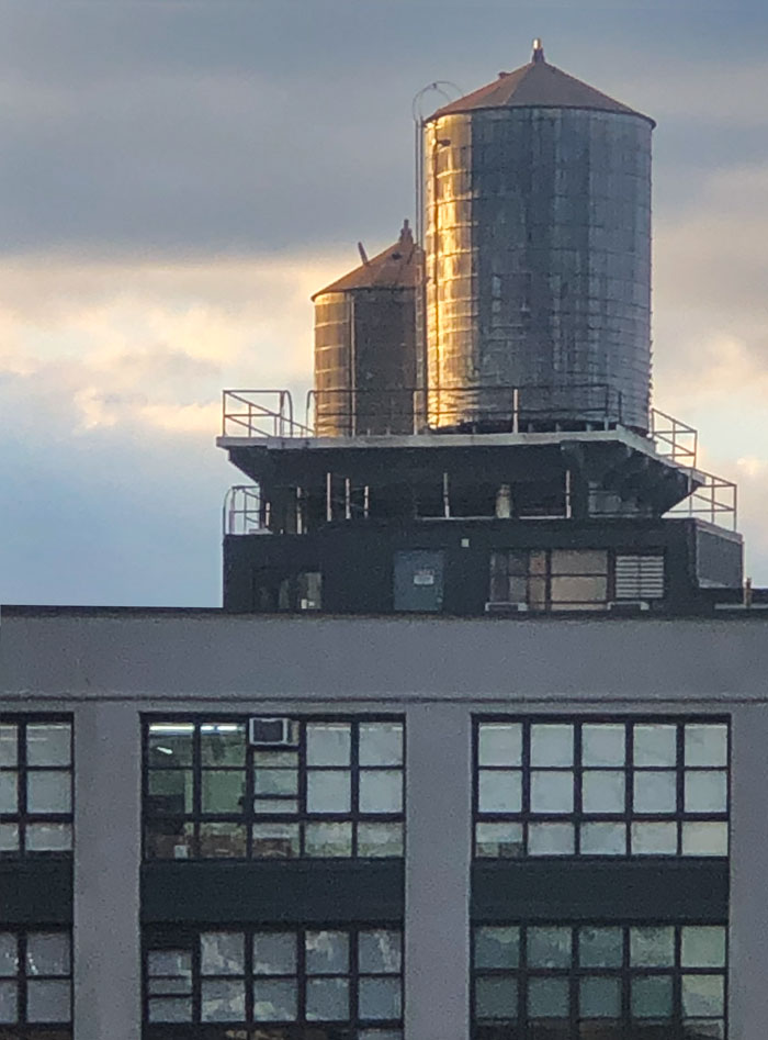 Water towers, South Bronx